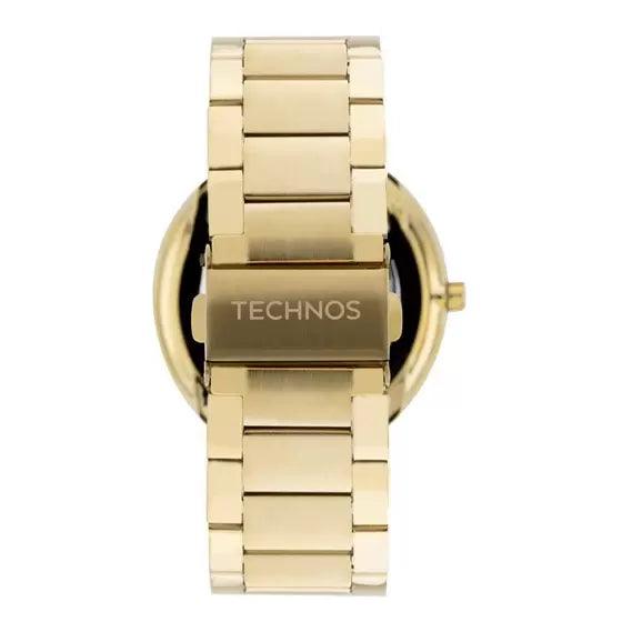 Relógio Technos Feminino Brilho Dourado - 2035MXA/1T - Lisjoias