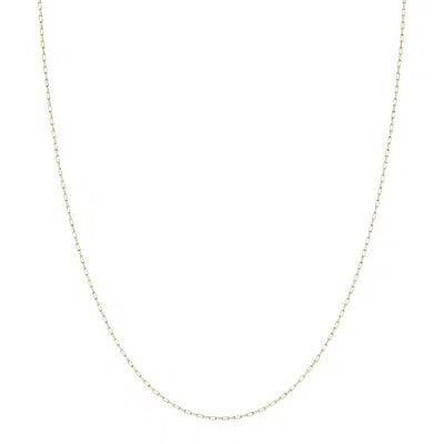 Cordão Cadeado Em Ouro 18K 70Cm - Lisjoias