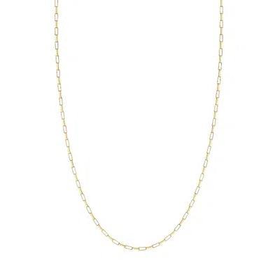Cordão cadeado em ouro 18k 60cm - Lisjoias