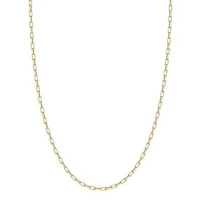 Cordão Cadeado Em Ouro 18K 70Cm - Lisjoias