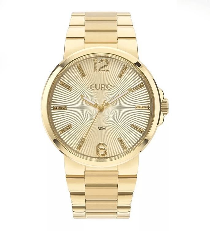 Relógio Euro Feminino Dourado Eu2033bo/4d - Lisjoias